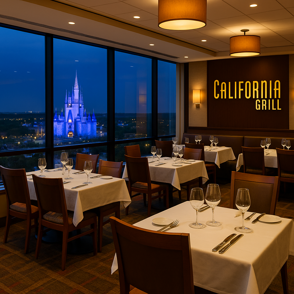 Meals in the parks and resorts