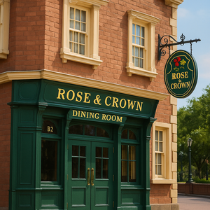 Fish & Chips from Rose & Crown Dining Room at Epcot