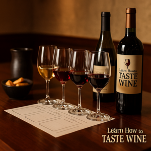 O mestre sommelier George Miliotes segurando uma taça de vinho